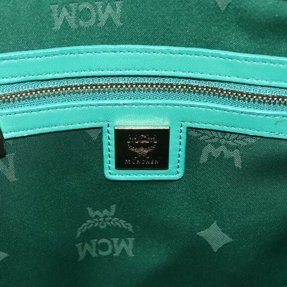 MCM Vintage Vicetos Backpack Pvc Leather Multicolour Pvc Backpack Bag - Picture 6 of 16